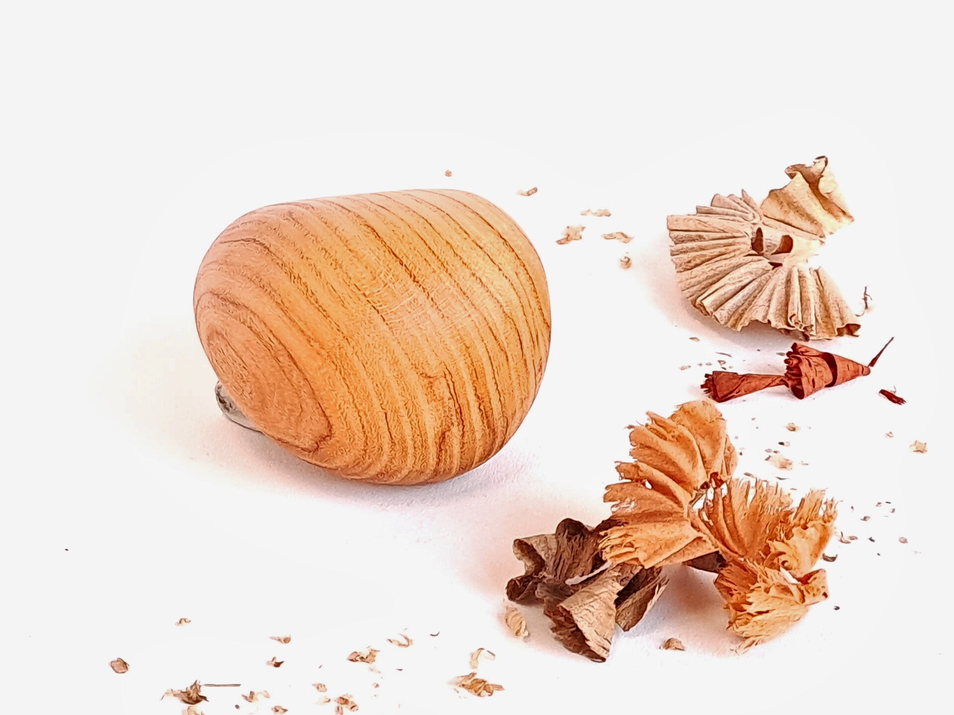 knuffelkei van valse christusdoorn honingkleur licht handgemaakt