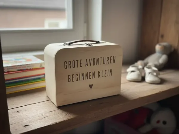 Geboorte koffertje