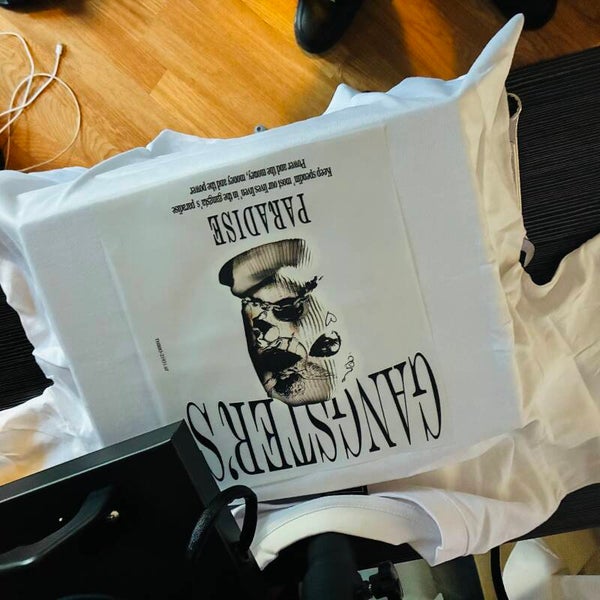 Gray xL GANGSTER PARADISE TEE