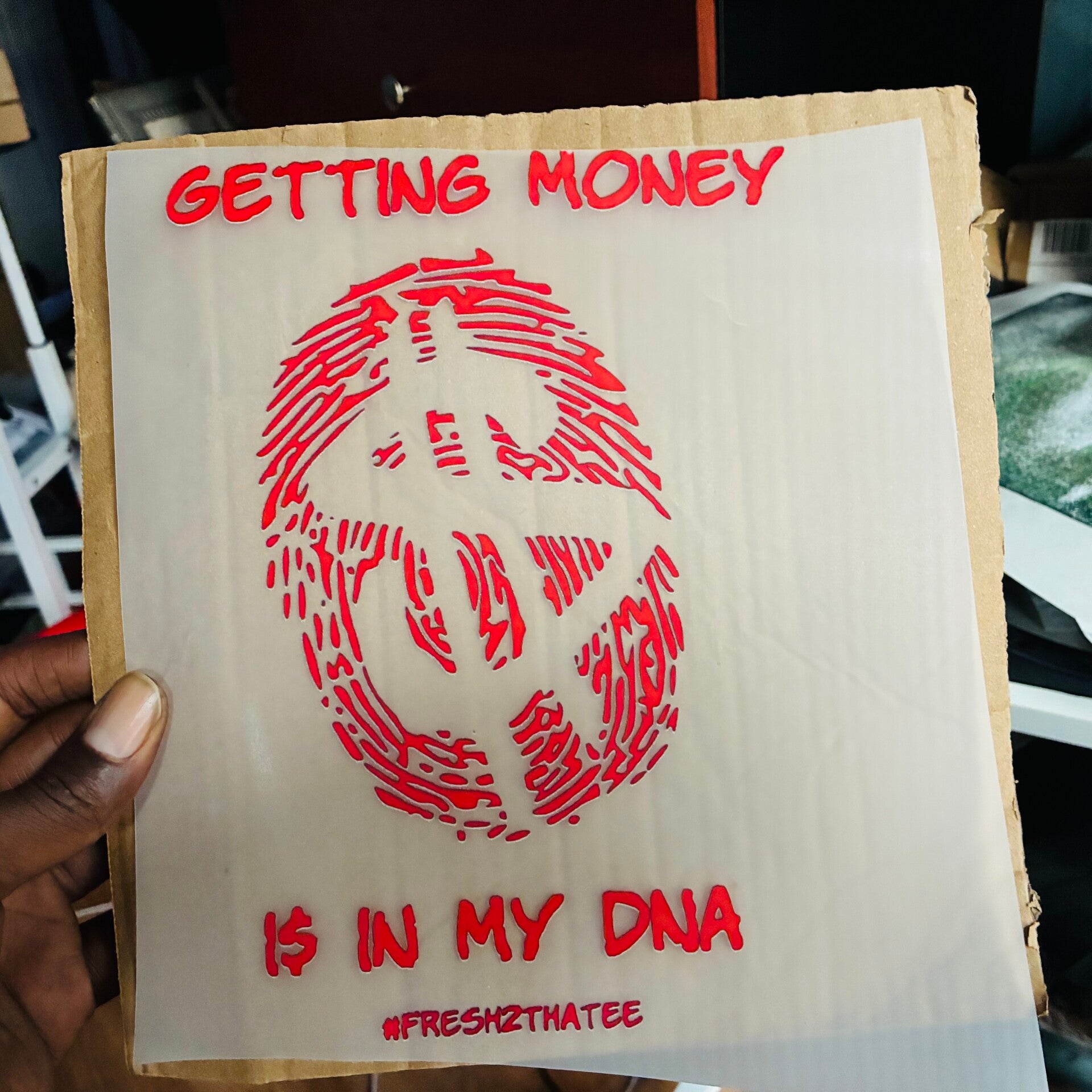 GETTING MONEY IS IN MY DNA/DTF TRANSFER