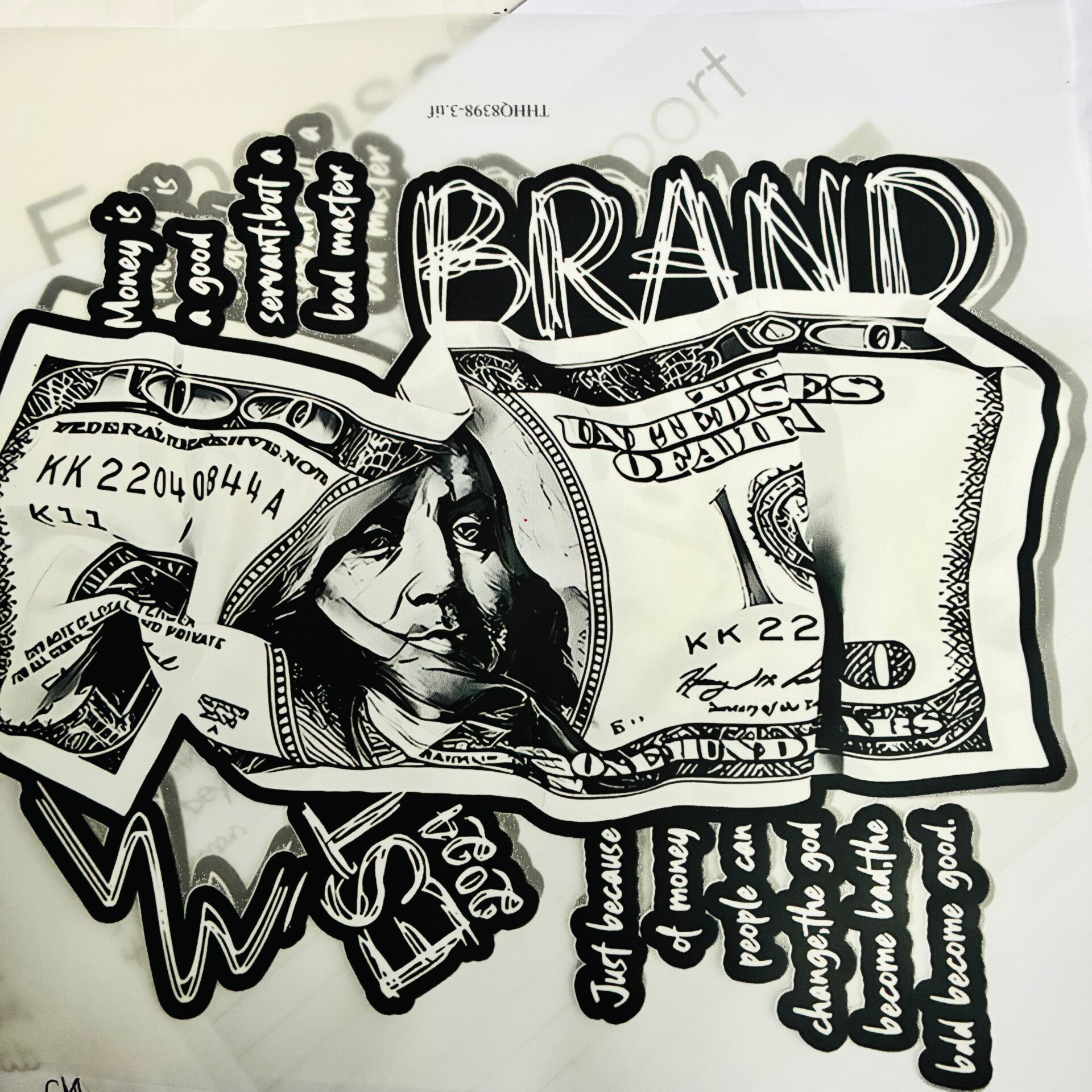 BRAND/HUNDRED DOLLAR BILL/Logo