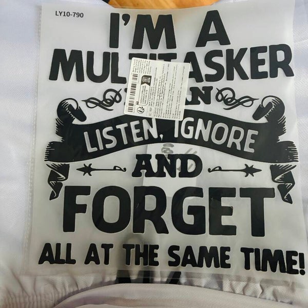 I’m A Multitasker