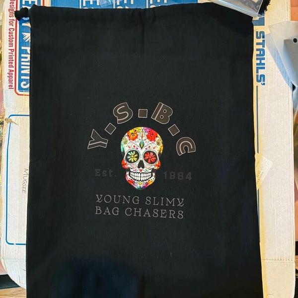 Black YSBC Skull Head Edition Hand Bag