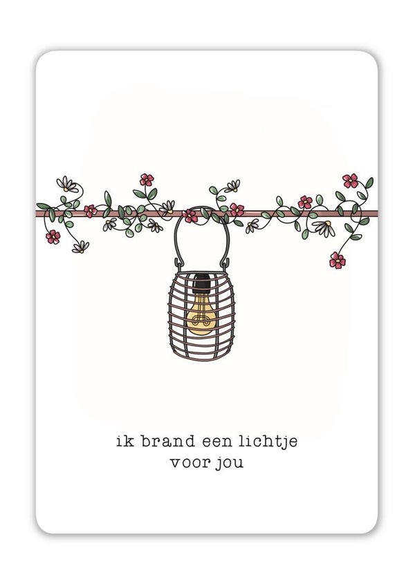 Lichtje branden