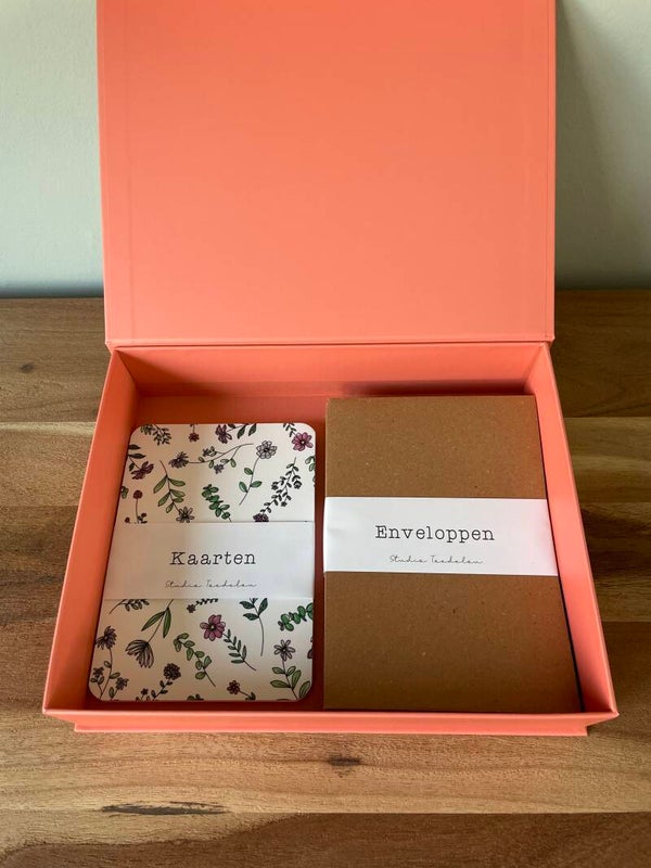 Klavertje vier met opbergdoos