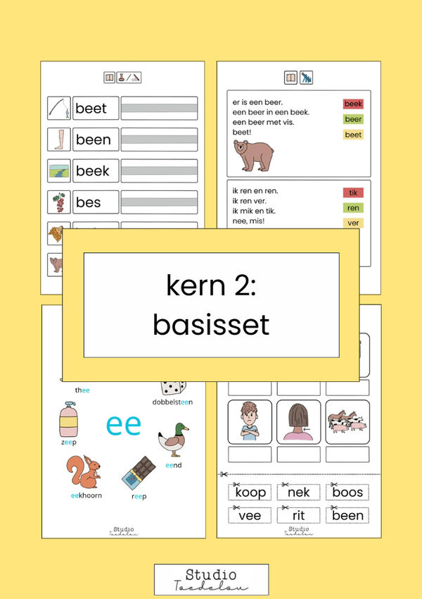 Kern 2 - basisset (31 werkbladen)