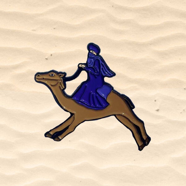 Kamelenrace Pin