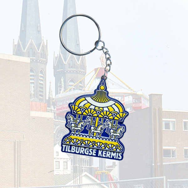 Retro Tilburgse Kermis Sleutelhanger