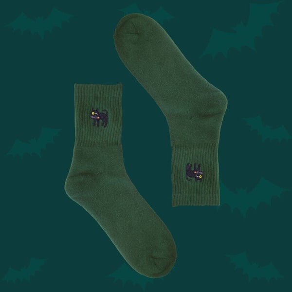 Spookpoes met Worstenbroodje Socks