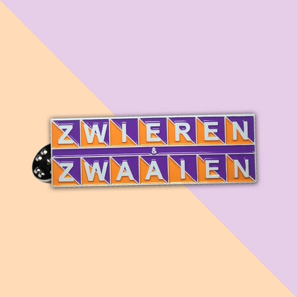 Zwieren & Zwaaien Pin