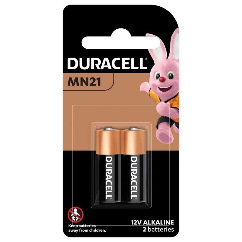 Duracell MN21 12V Alkaline Batteries 2 Pack