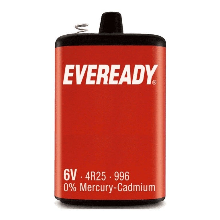Eveready PJ996 4R25 6V Lantern Battery