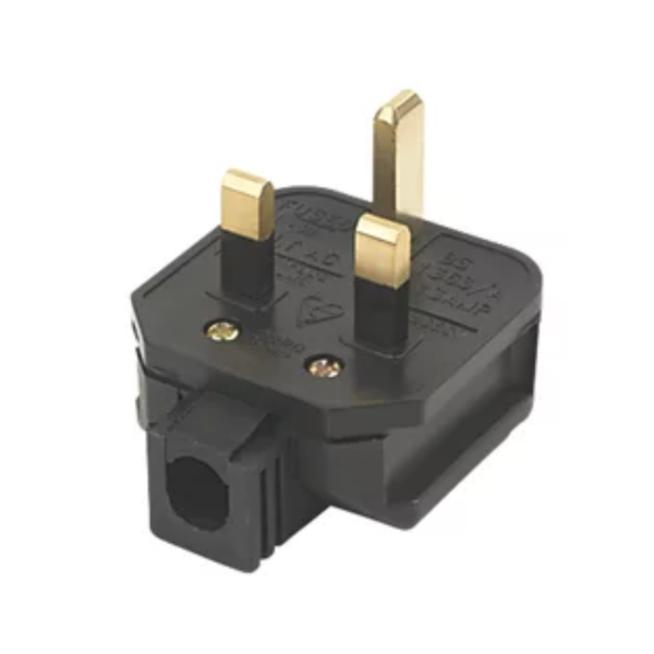 Daewoo 13A 3 Pin Plug - Black