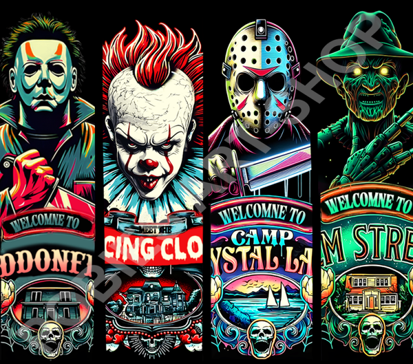 Neon Horror Destinations