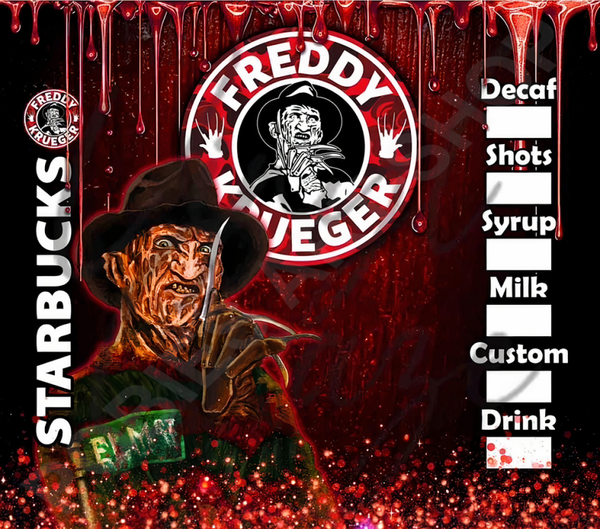 Freddy Krueger Coffee Parody