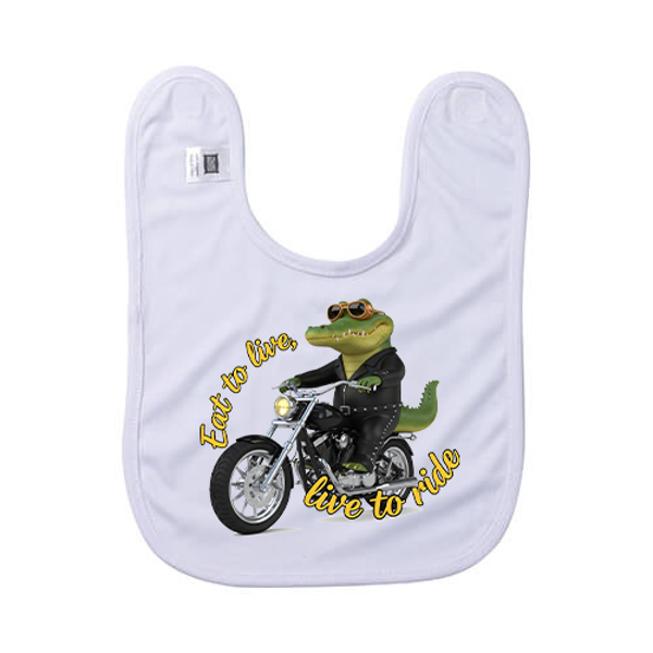 Eat to Live, Live to Ride Krokodil Slab