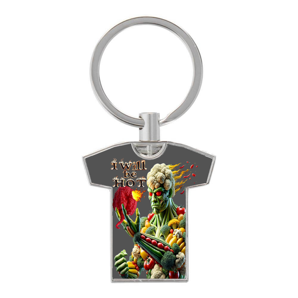 I Will Be HOT Sleutelhanger - De Groentemonster