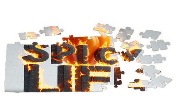 Spicy Life Puzzel - Vurige Peperexplosie