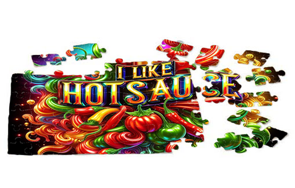 Hot Sauce Paradise Puzzel - Vurige Pepers & Smaakexplosie