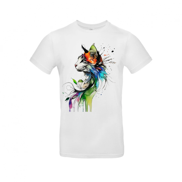Abstract Prism Cat