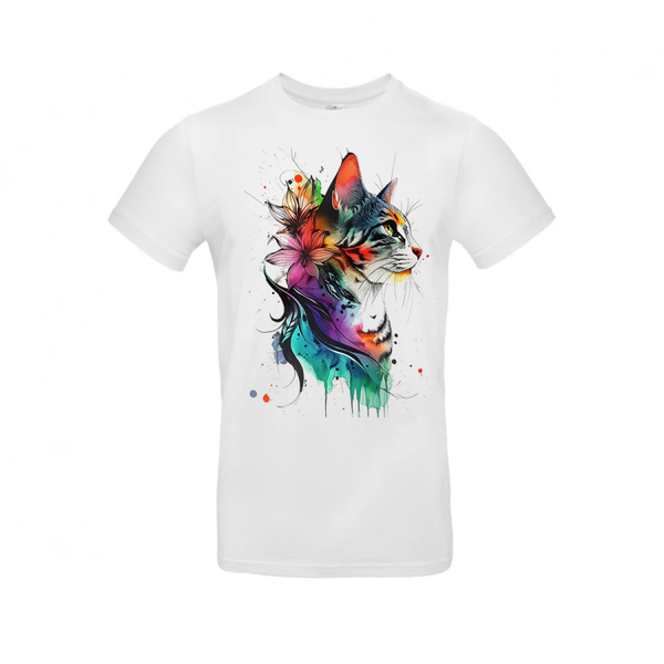Abstract Floral Tabby