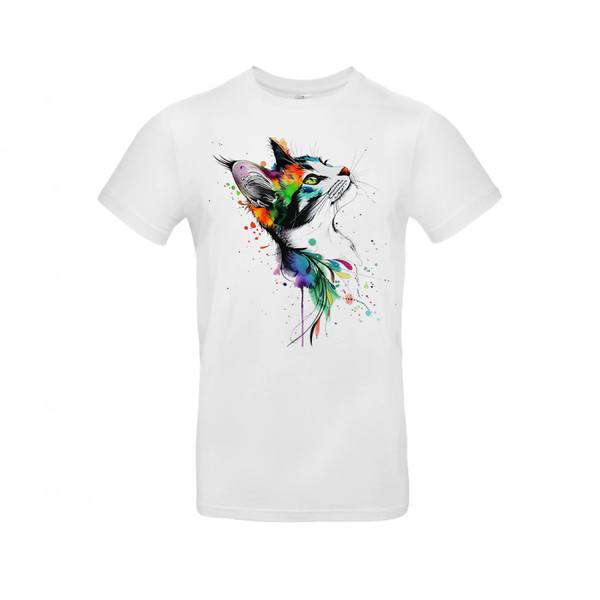 Abstract Rainbow Portrait