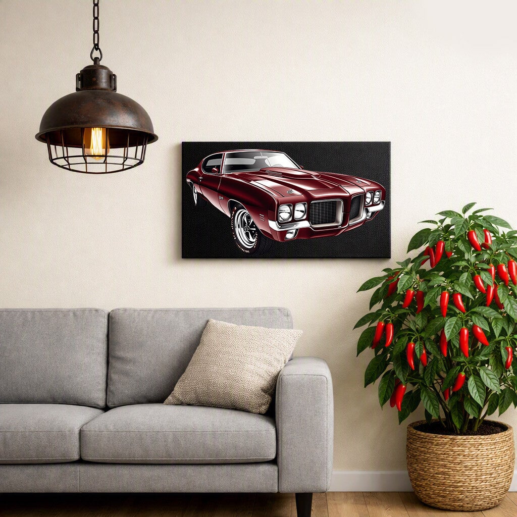 Car canvas - Pontiac Grand Prix