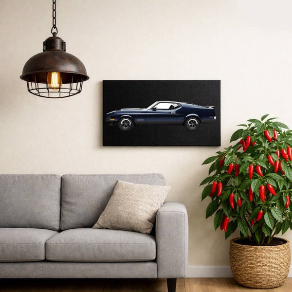Car canvas - Ford Mustang Mach 1