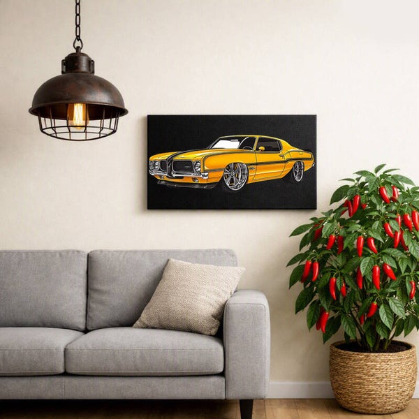 Car canvas - Pontiac GTO / Grand Prix