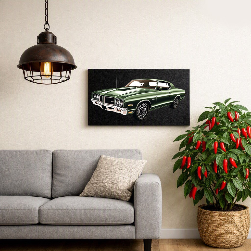 Car canvas - Pontiac Grand Prix / GTO