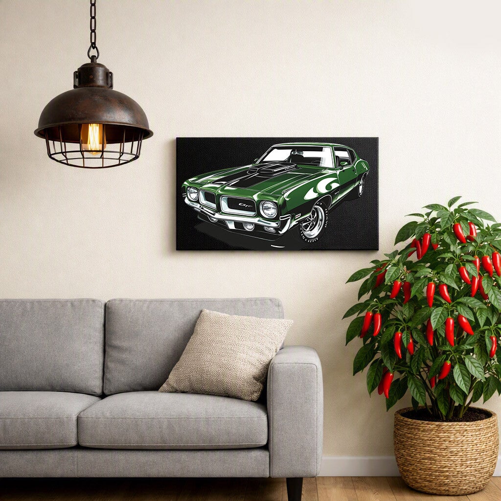 Car canvas - Pontiac GTO