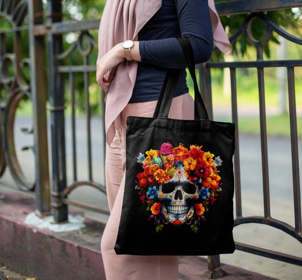 Autumn Bloom Sugar Skull