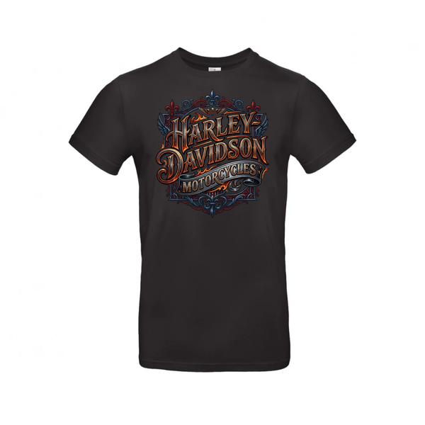 Harley-Davidson Vintage Filigree & Flames