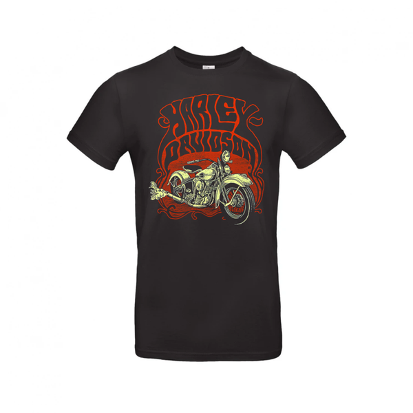 Harley-Davidson Psychedelic Vintage Cruiser
