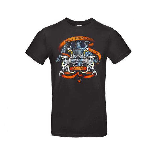 Harley-Davidson Live Free Eagle Crest