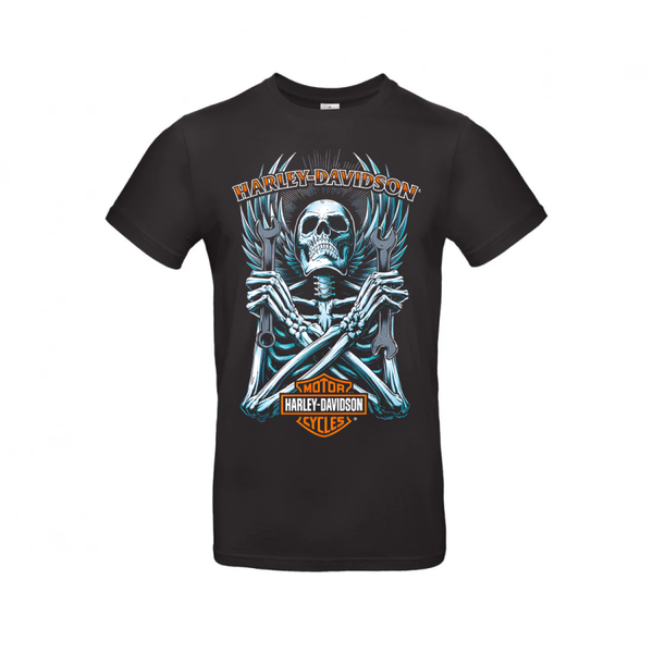 Harley-Davidson Mechanic Skull & Wrenches