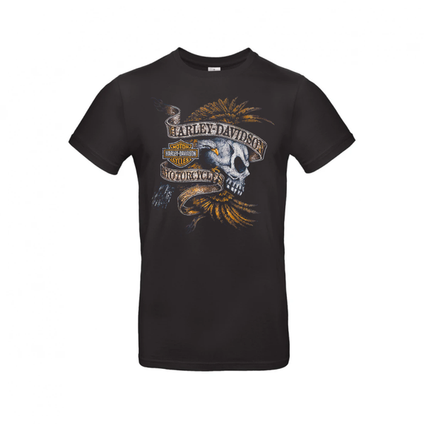 Harley-Davidson Vintage Eagle Skull Banner