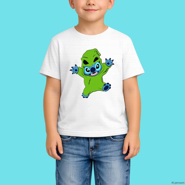 Stitch in Oogie Boogie Costume