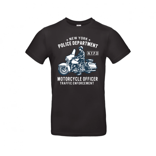 NYPD Motorcycle Officer Traffic Enforcement