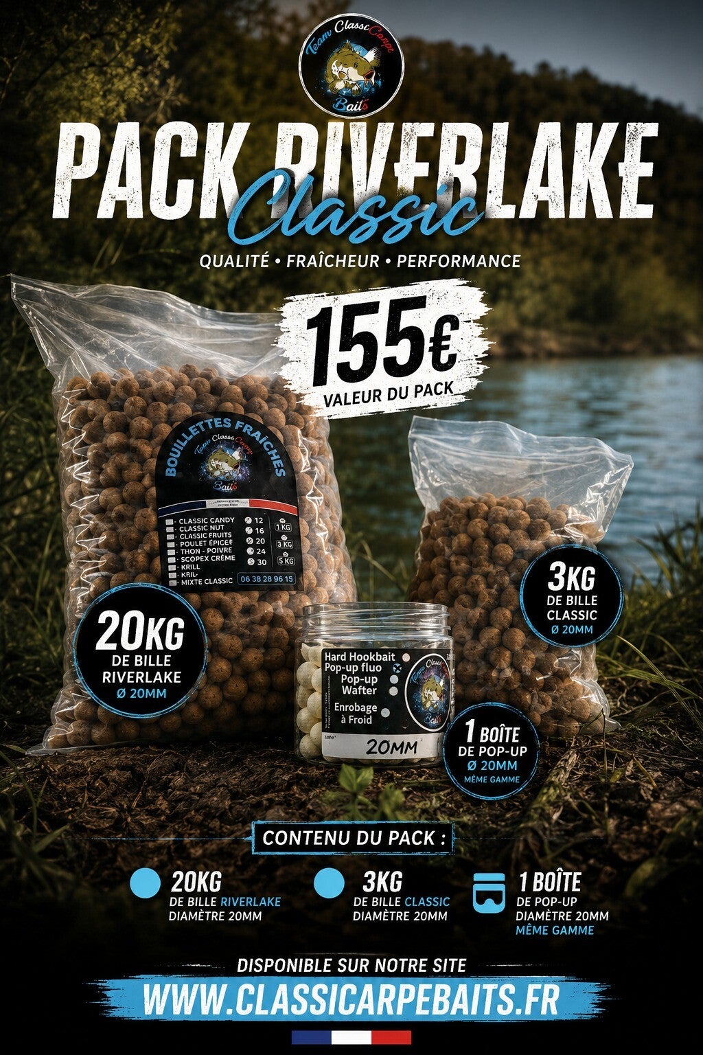 pack découverte riverlake classic