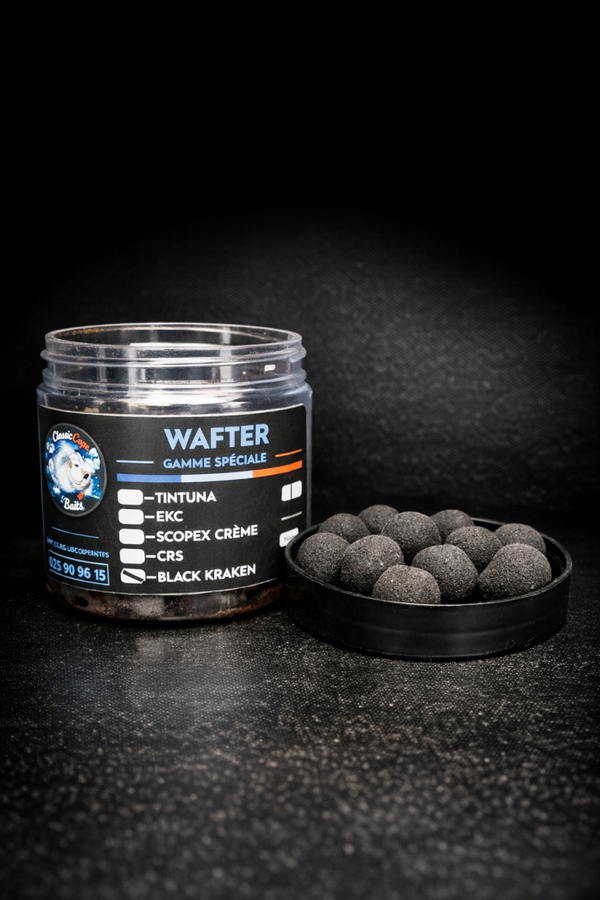 Wafter black kraken