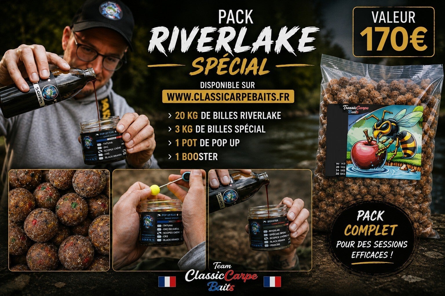 Pack decouverte riverlake spécial