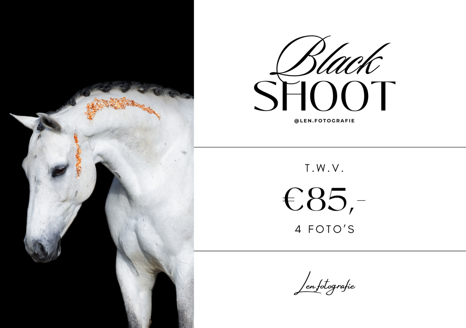 Cadeaubon Black Shoot