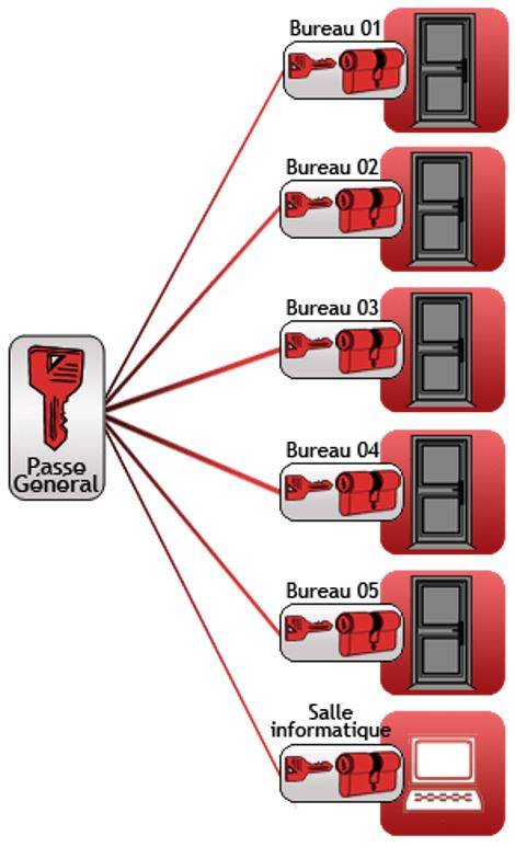 Cylindre Organigramme - Passe Général