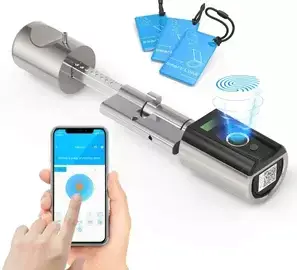 Serrure à empreinte digitale