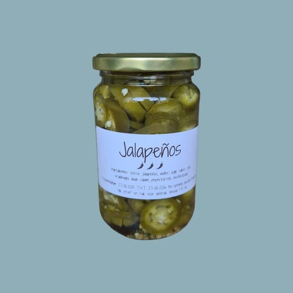 Vers ingemaakte Jalapeños 🌶