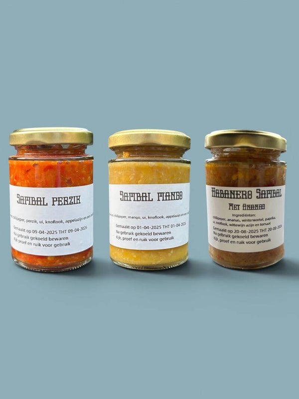 Sambals met fruit
