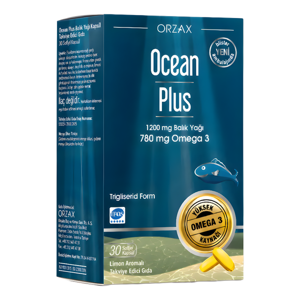 Ocean Plus Omega 3 Visolie 1200 mg