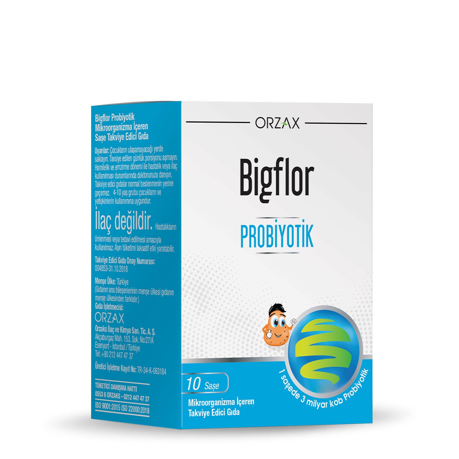 Bigflor Probiotica 8,5 milyard CFU 10 zakjes