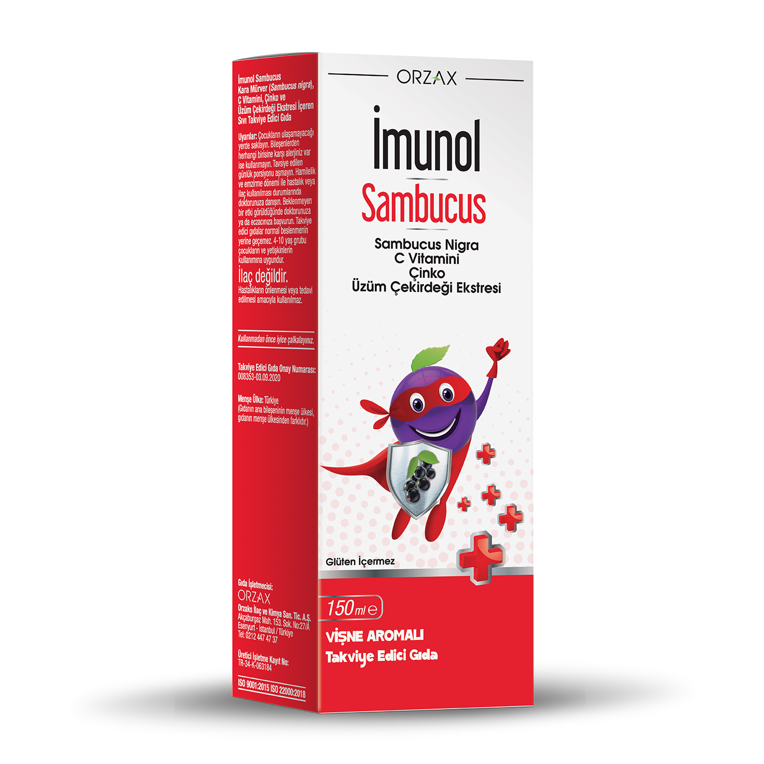 Imunol Siroop sambucus